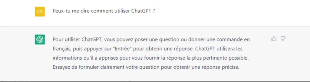 Comment utiliser chatGPT